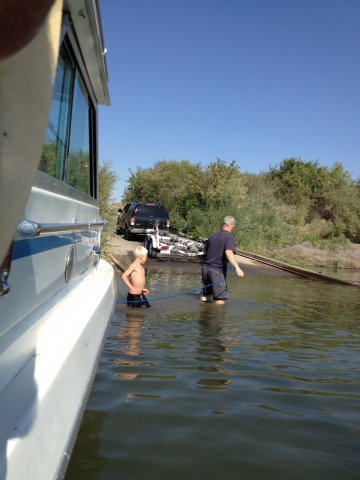 Boat Loading on the Columbia